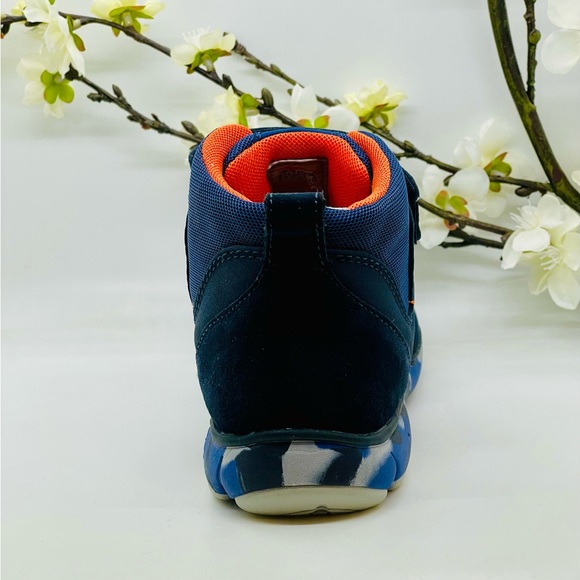 Geox Boys Shoes J NEBULA B. B Size: 3 1/2US / 35EU / 2 1/2UK Navy/Orange - Picture 6 of 15